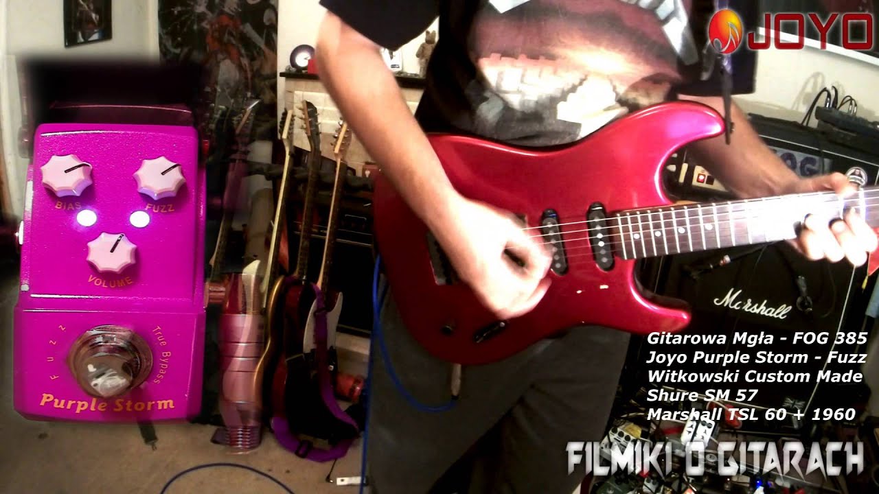 JOYO IRONMAN Purple Storm - FUZZ na kt&oacute;rym da się grać :) - FILMIKI O GITARACH  385