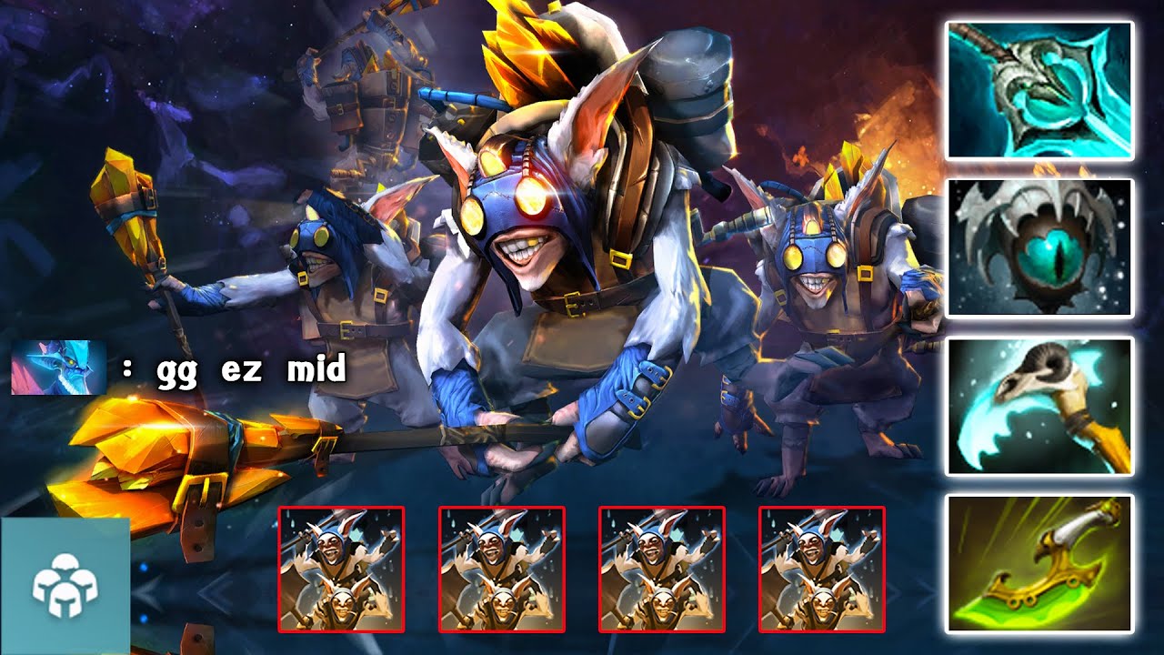 Off-Meta Meepo Mid Lane | Dota2 Pro Players Gameplay