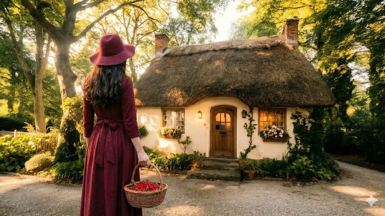 A Quiet Morning in an English Cottage