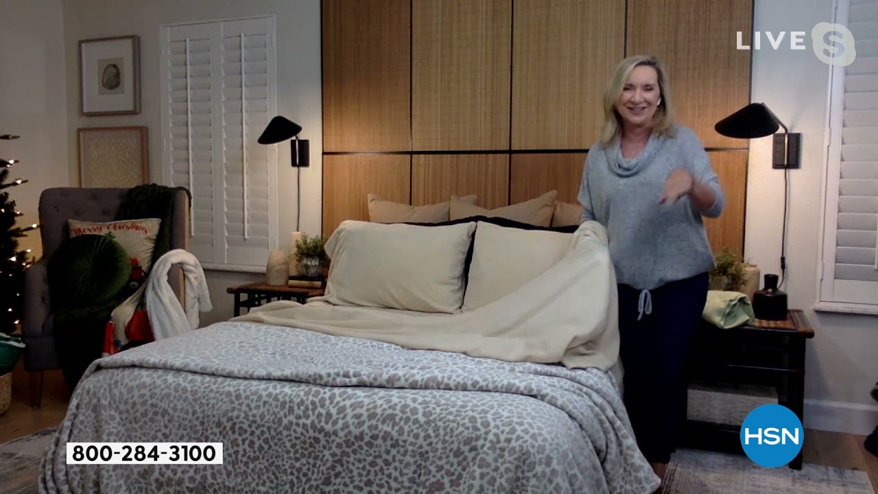 Warm   Cozy Winter Fleece 4piece Sheet Set