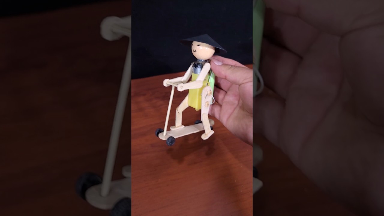 Robot 🤖 Patinete F&aacute;cil de Hacer #robot #proyectoscasero #inventos #diy #hazlotumismo