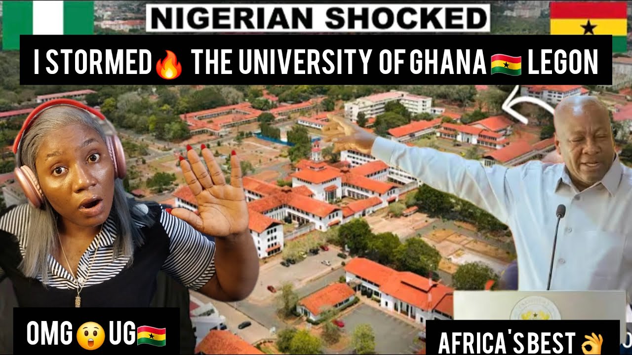 О боже! 😳 Нигериец 🇳🇬 сходит с ума, увидев великолепный 👌университет Ганы 🙊