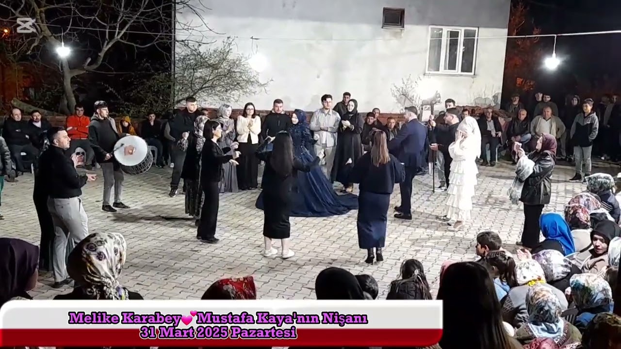 MELİKE KARABEY & MUSTAFA KAYA'NIN NİŞAN TÖRENLERİ 31 Mart 2025 Pazartesi