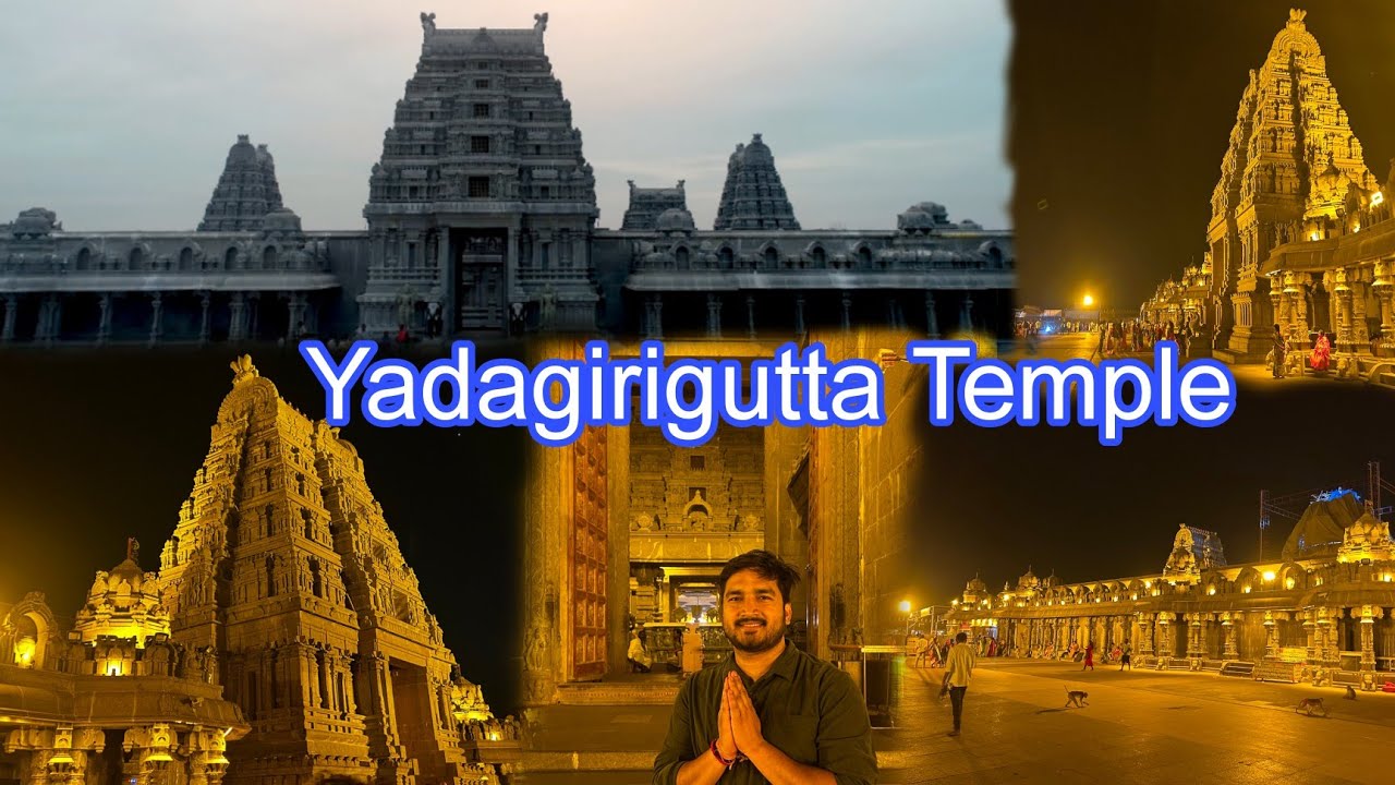Yadagirigutta Temple🙏 |Yadagirigutta Sri Lakshmi Narasimha Swamy Devasthanam, Hyderabad #yadadri #om