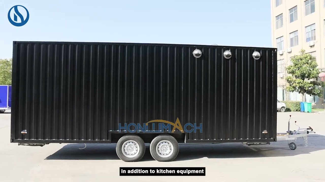 19.6ft Custom Food Truck for Sale – Built to U.S. Standards