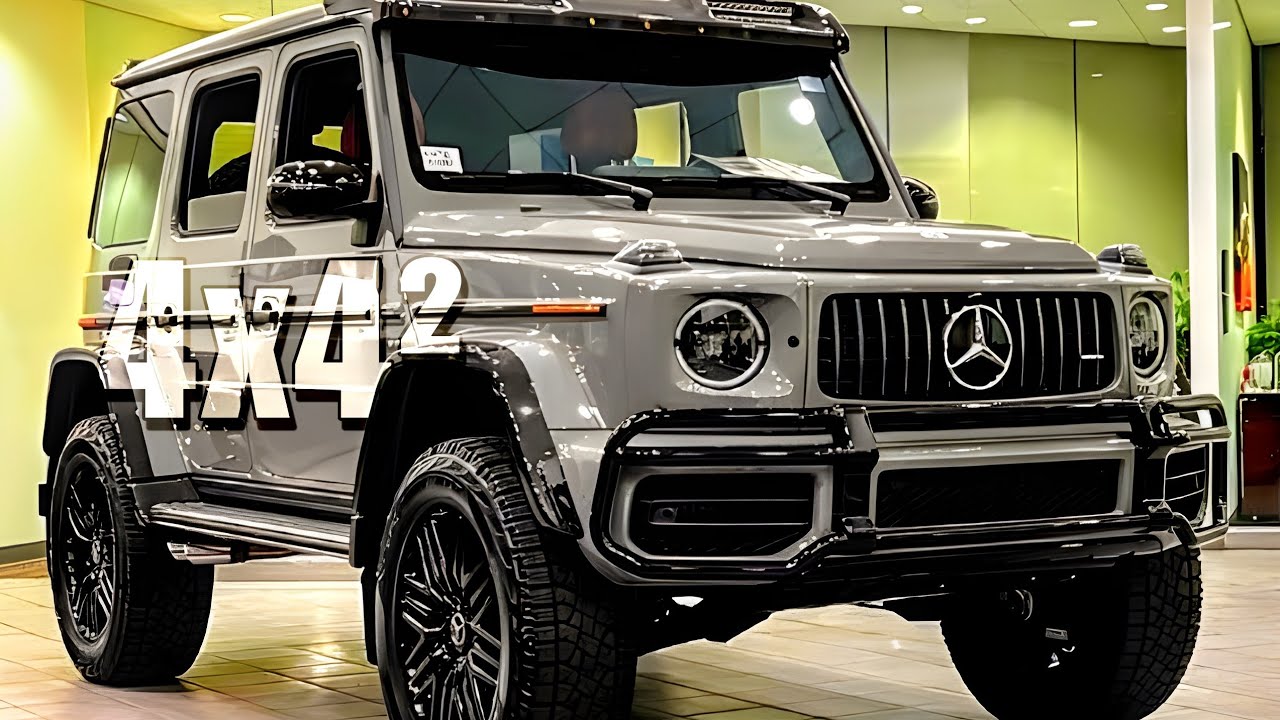 The Mercedes Benz G63 AMG 4x4 Squared is an exceptional off-road powerhouse. #mercedes #g63amg