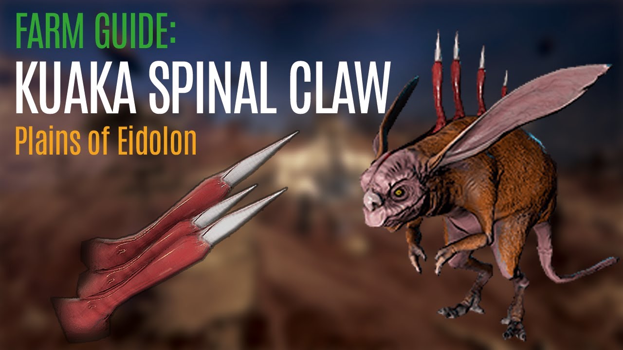 Warframe - Fast and Easy Way To Farm Kuaka Spinal Claw