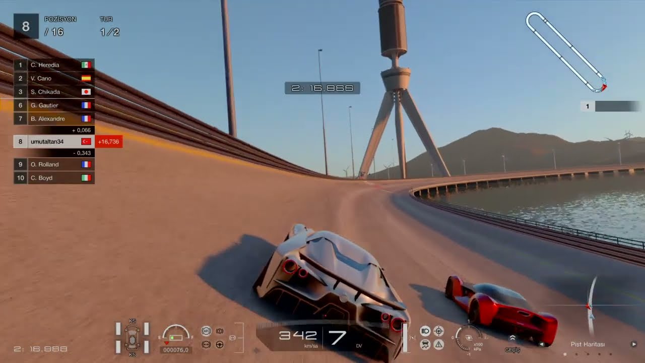 Gran Turismo™SPORT Vision Gran Tourismo yarışında kılpayı yarışı kazandım:))