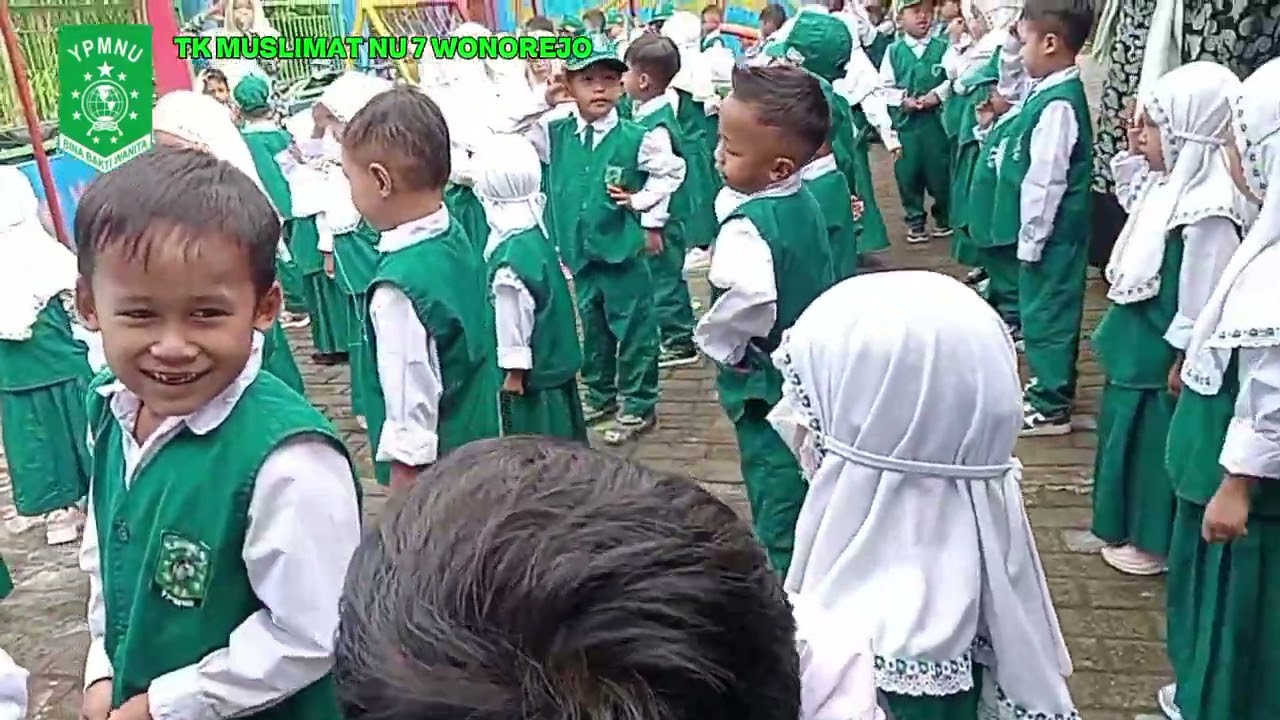 Welcome Back to School TK Muslimat NU 7 Wonorejo 