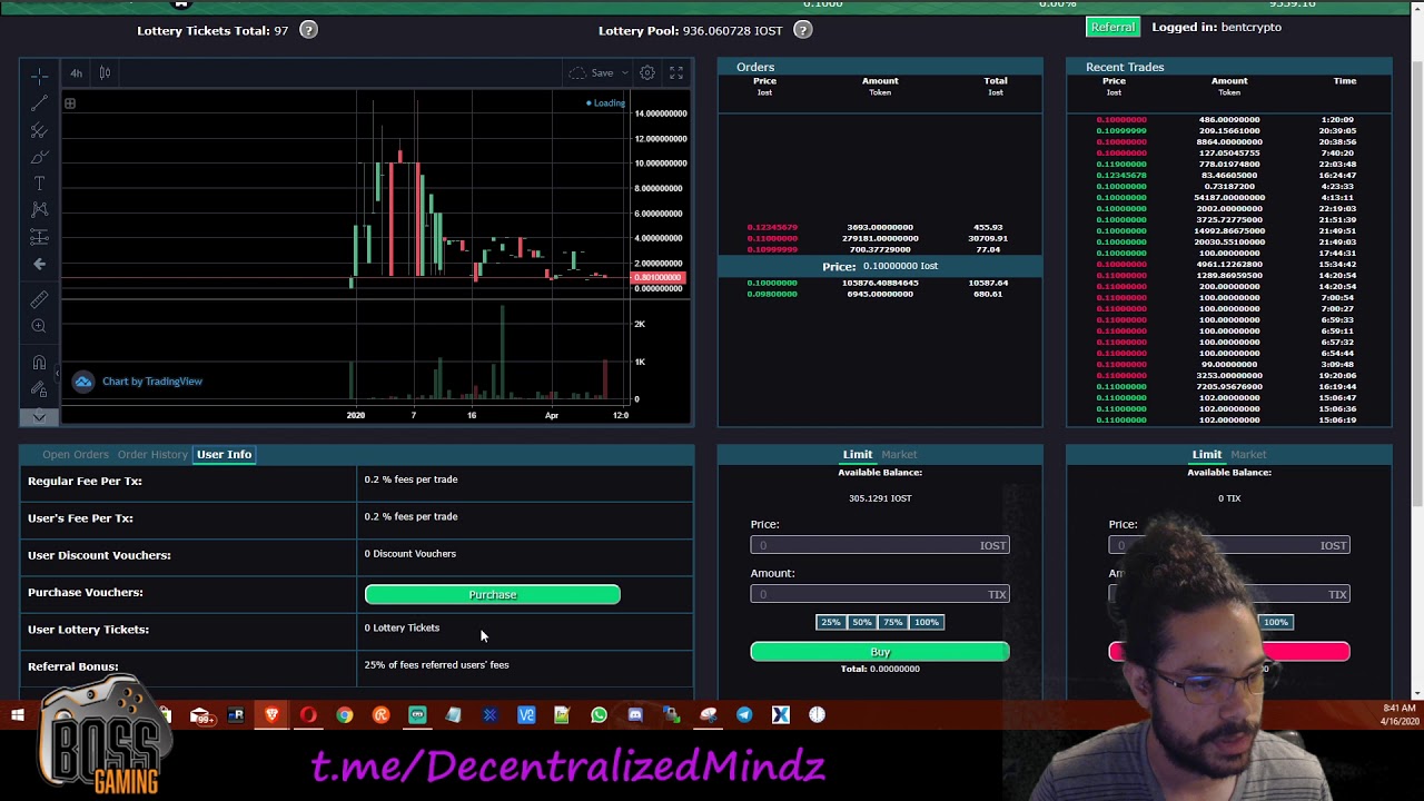 Infinitew, VOID and OtbTrade | DApp Update
