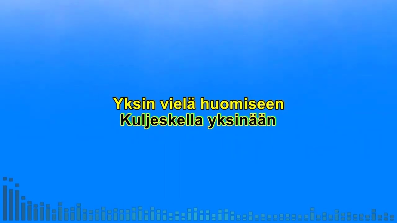 Etsin kunnes löydän sun