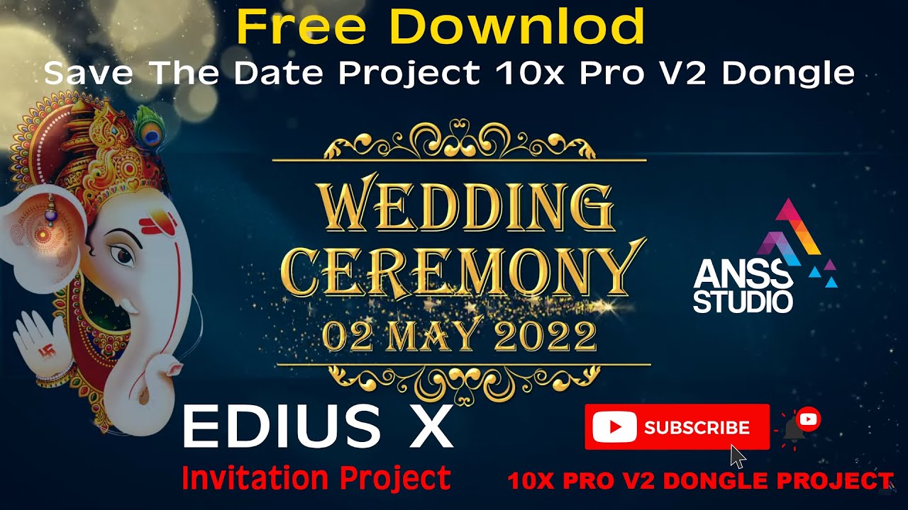 New Save The Date for WhatsApp | Edius X | 