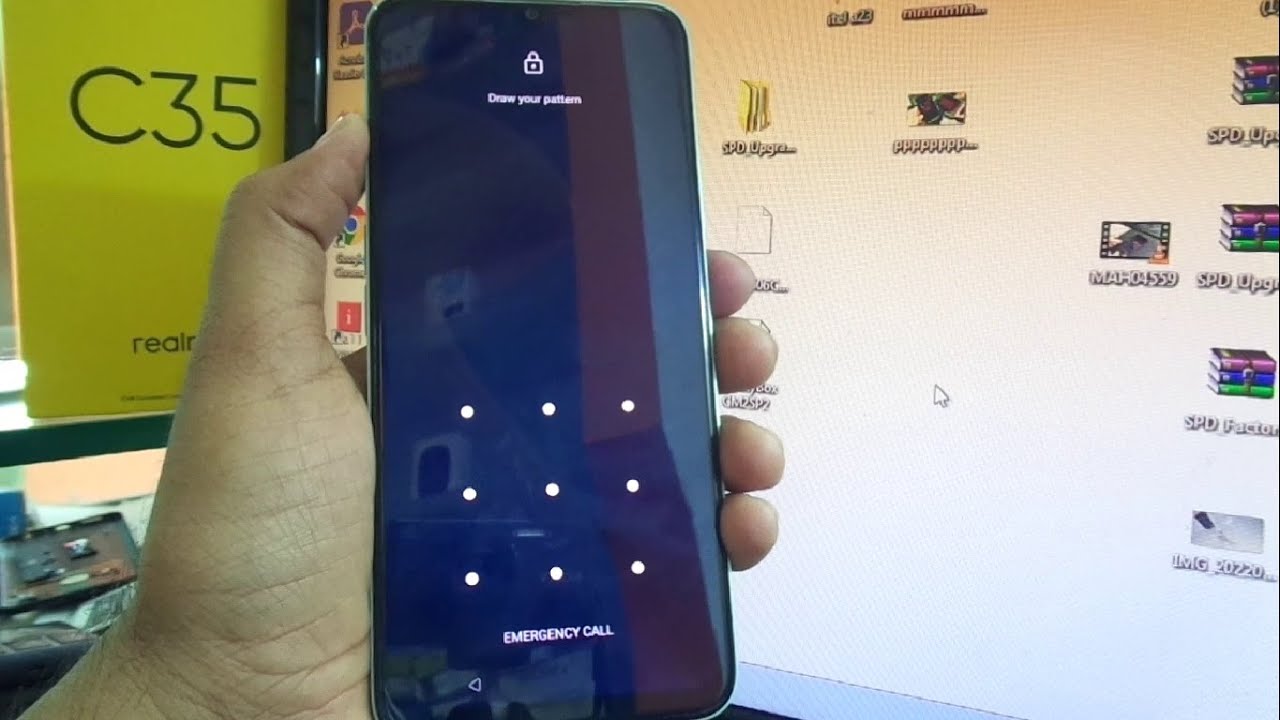 realme C35📱hard reset pattern lock 🔐 remove / pin lock remove by UMT
