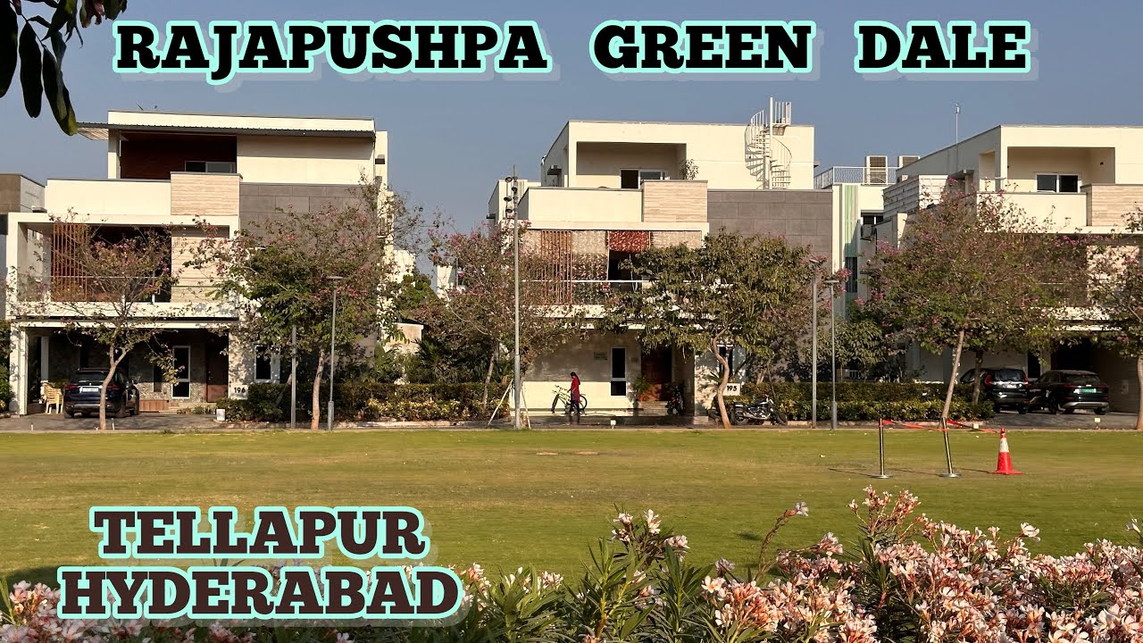 || 450 sq yards || Triplex villa for sale in gated community , Tellapur, Hyderabad ( 5200 sq feet )