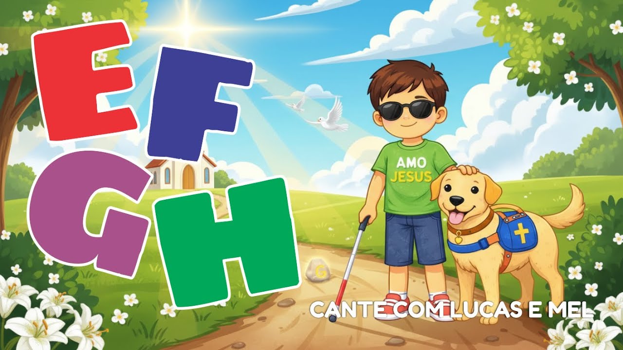 Com Fé Eu Posso! Lucas e Mel Ensinam EFGH ❤️✝️