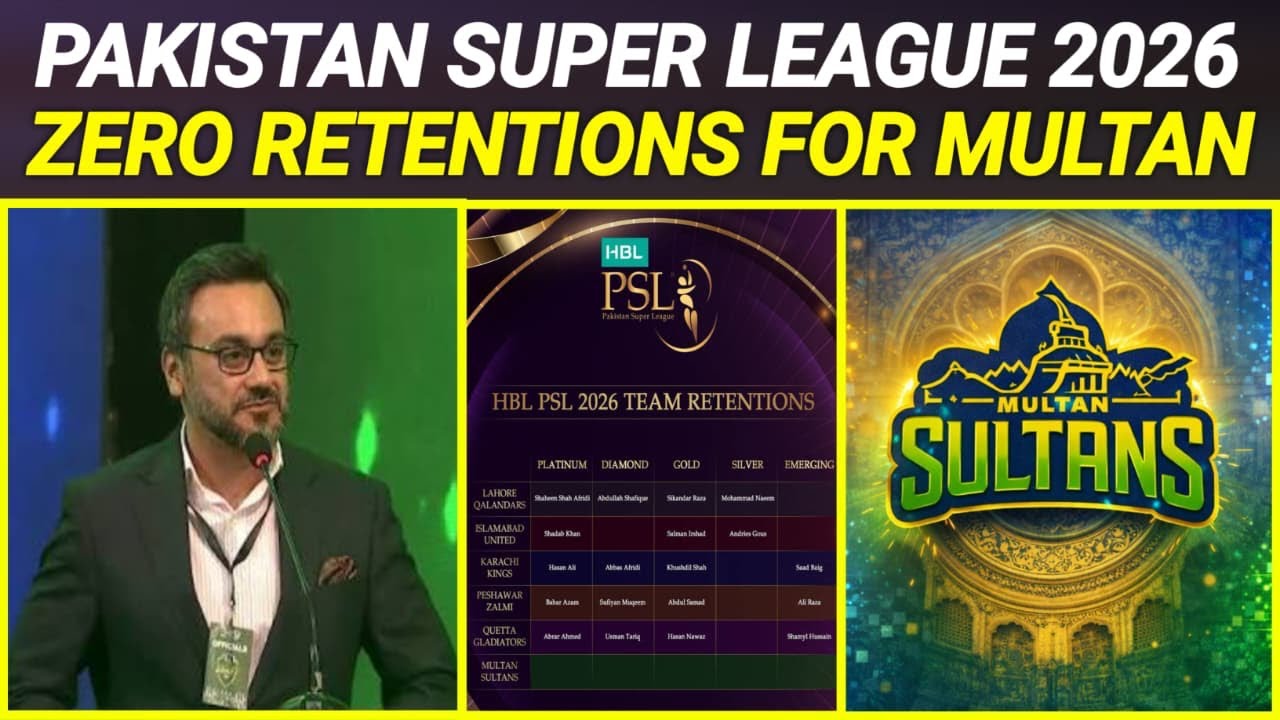 Zero Retentions For Multan Sultans | PSL 11 Updates | PSL 11 All Teams Retentions