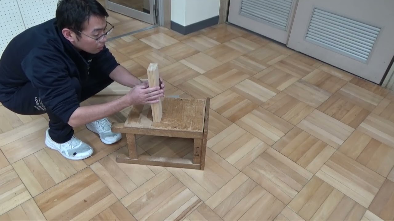 両刃のこぎり （作業動画）中学校技術＜材料と加工の技術＞