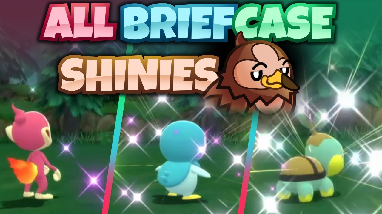 EVERY SHINY STARTER in Pokemon Brilliant Diamond Shining Pearl! Shiny Turtwig Chimchar Piplup BDSP!