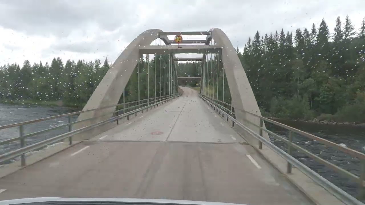 Husbil till Norge via Valsjöbyn i Jämtland 2025. OBS Roadmovie 1,24 h