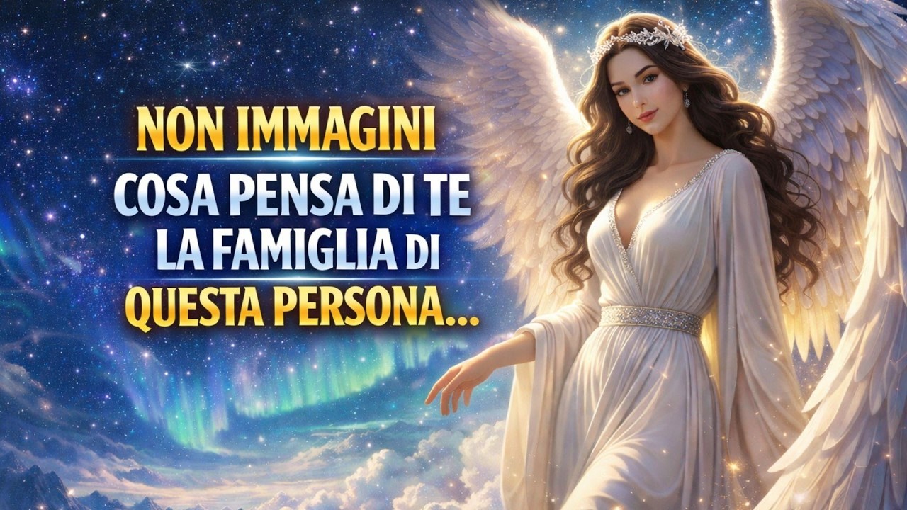 NON IMMAGINI COSA PENSA DI TE LA FAMIGLIA DI QUESTA PERSONA…