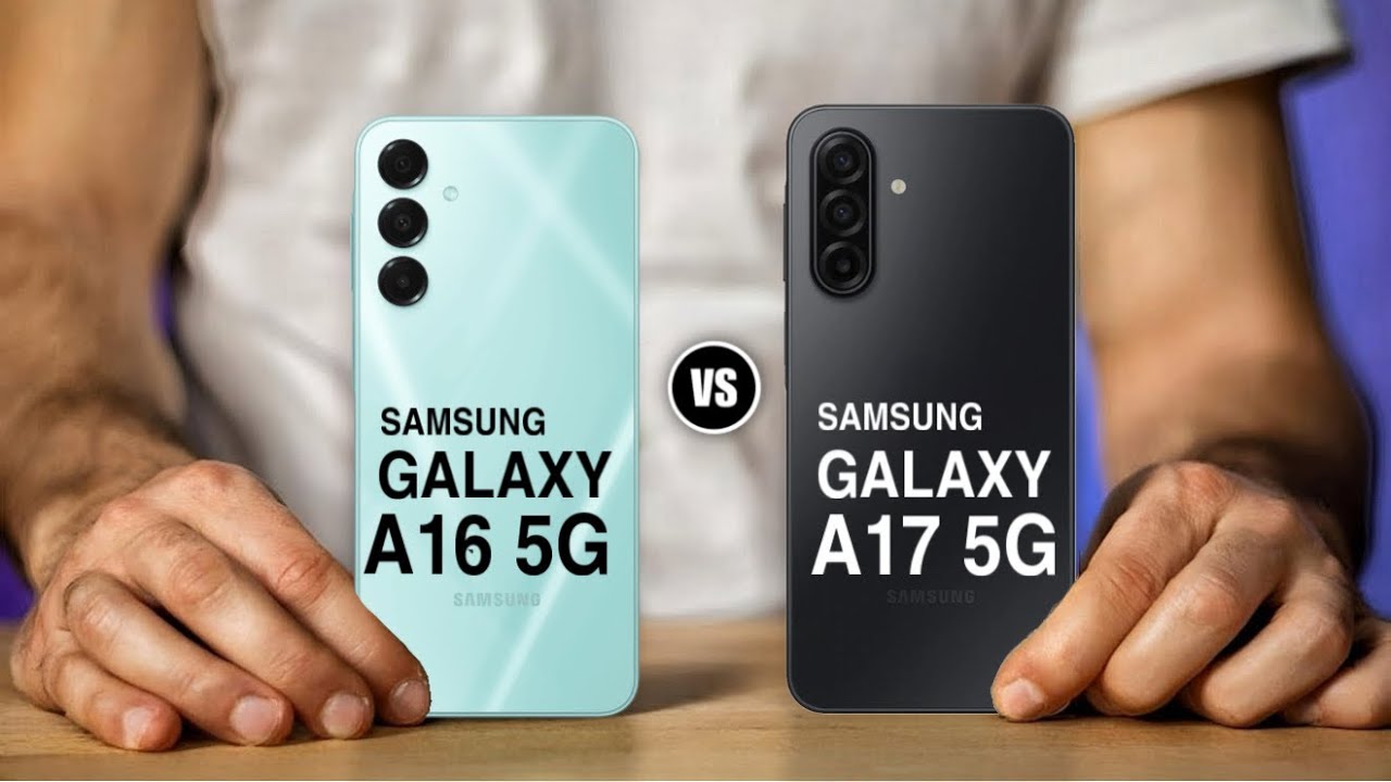 SAMSUNG Galaxy A16 5G vs SAMSUNG Galaxy A17 5G