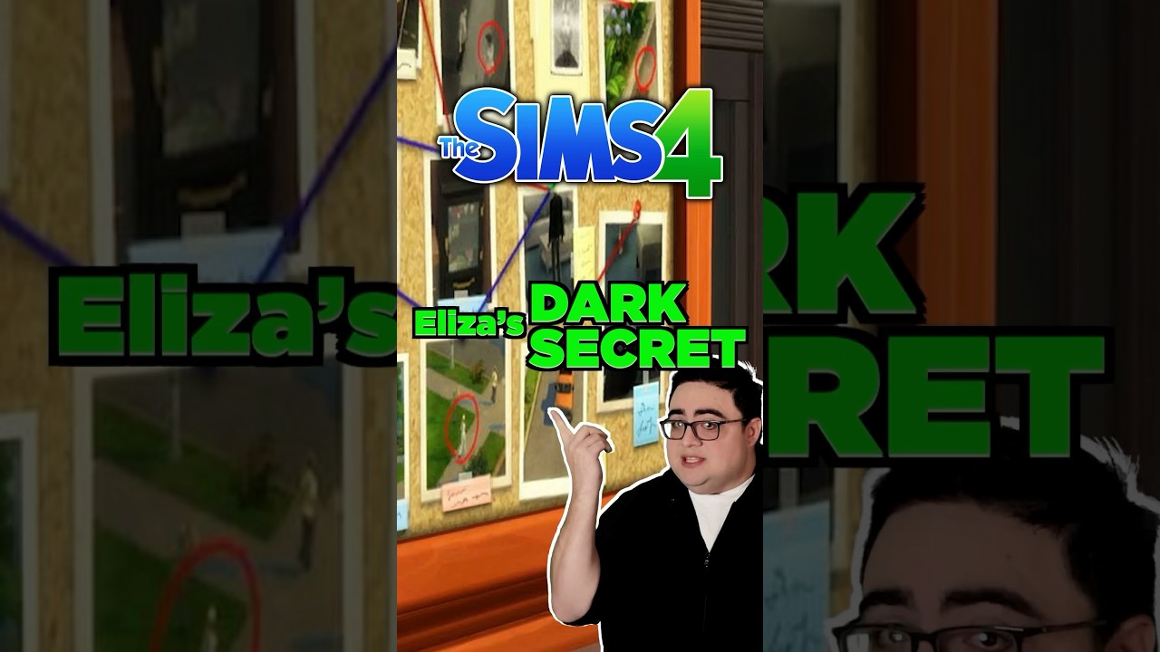 Exposing Eliza Pancakes DARK SECRET #thesims4 #sims4 #shorts #gaming #thesims