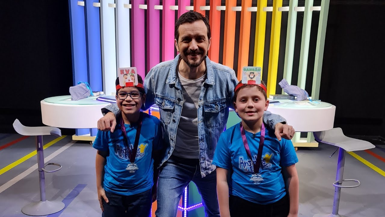 4. Que personagem sou eu e a corrida bíblica | Bom de Bíblia Kids