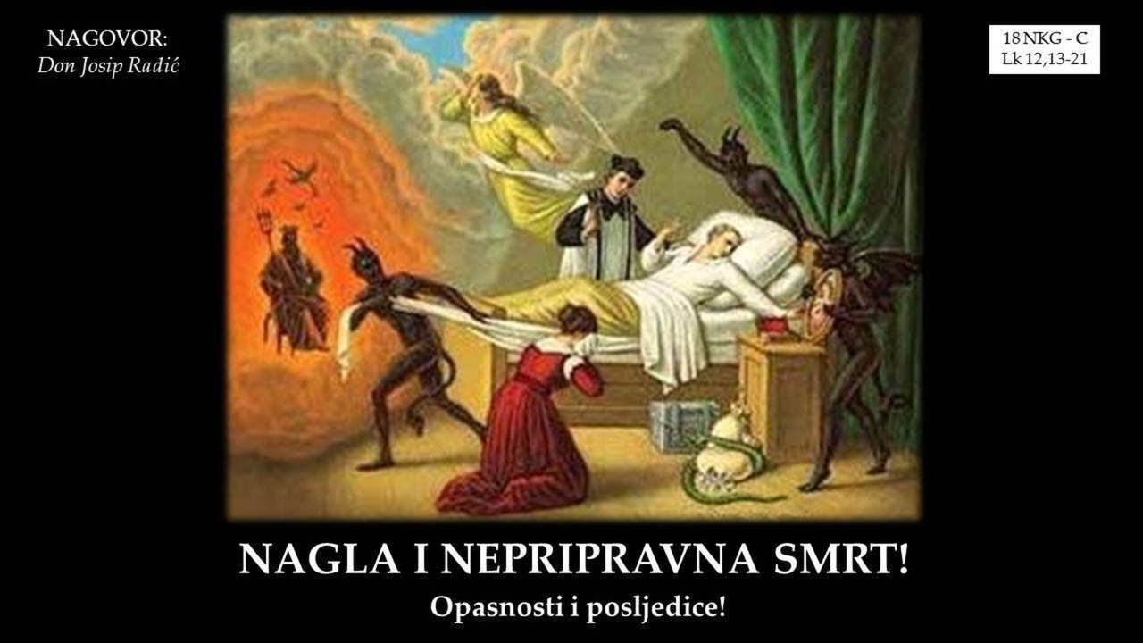 NAGLA I NEPRIPRAVNA SMRT!  Opasnosti i posljedice!