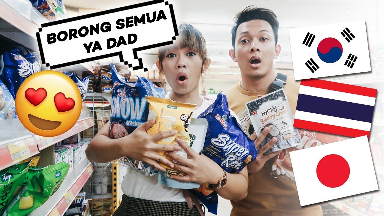 NURUTIN KEMAUAN MOMMY BORONG  SNACK IMPOR SAMPE PUWAASS !!!