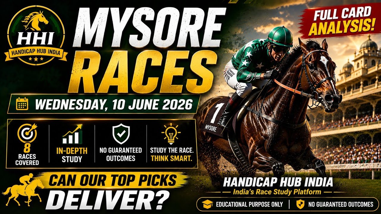 Mysore Race Card Analysis 10 June 2026 | Best Bets, Value Horses & Jackpot Preview