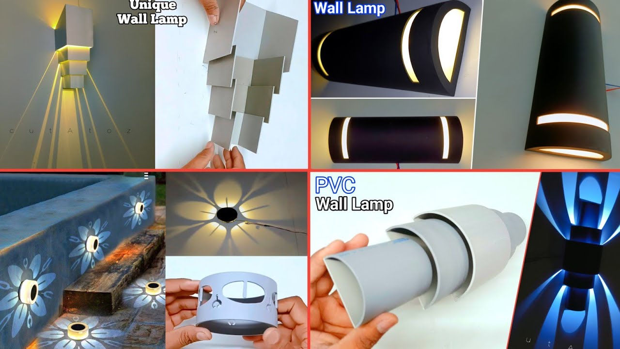 Top 4 Amazing Wall Light Decoration Ideas Creative-Best Ideas Antique & Unique Pvc Pipe Projects