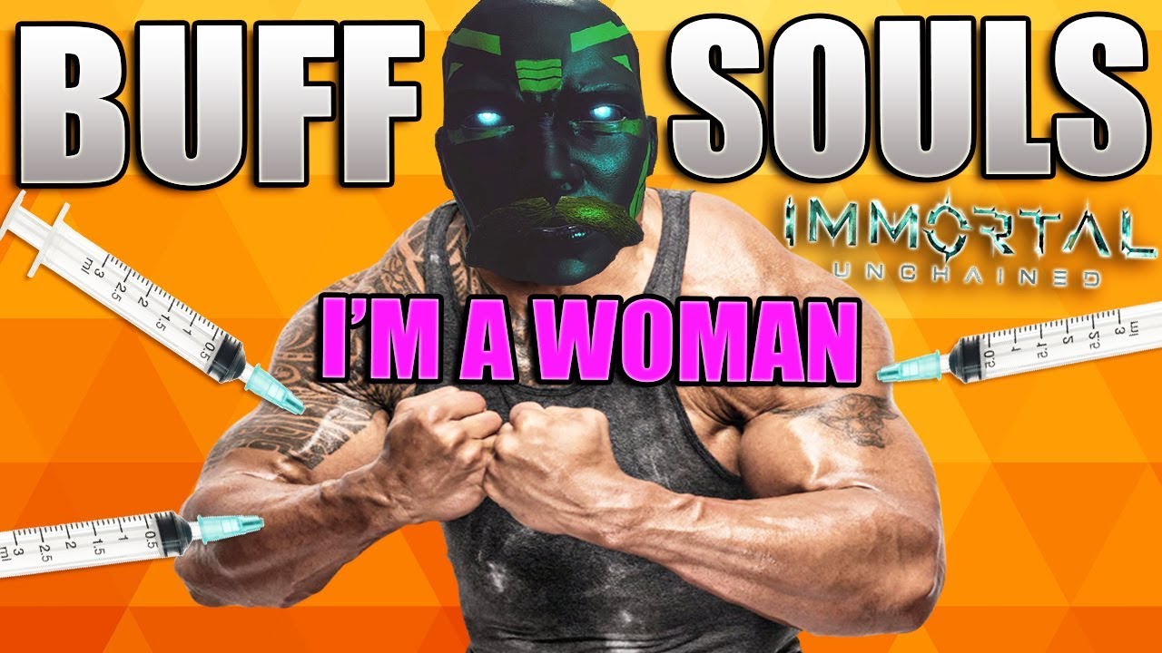 BUFF SOULS - Immortal Unchained Gameplay (Souls-Like Adventures)