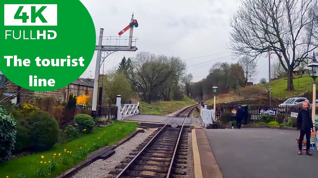 Journey On A Class 101 DMU From Keighley To Oxenhope - Full Scenic Railway Journey In The UK 4K UHD