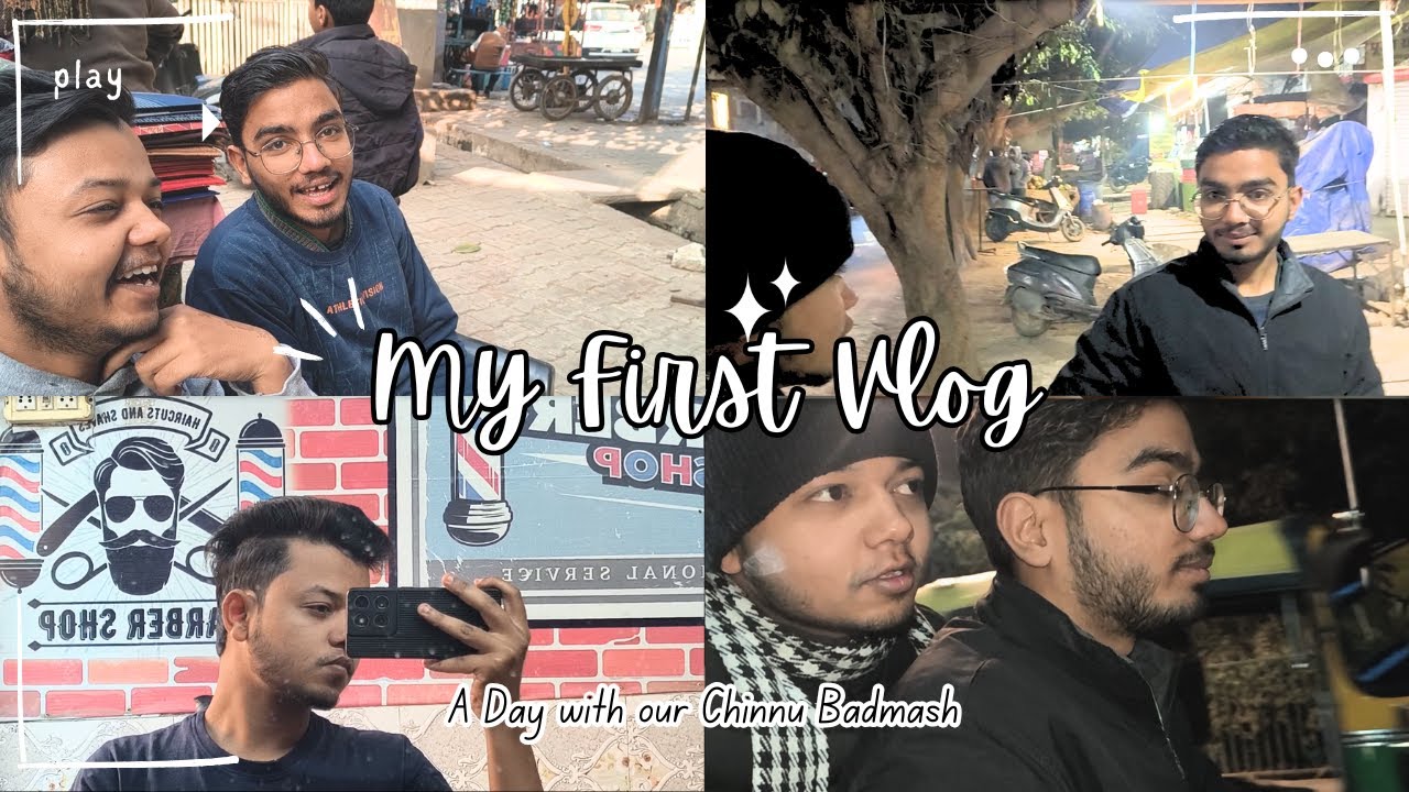 My First Vlog | Chinnu Badmash ke Saath Masti