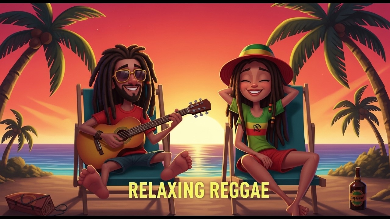 Island Reggae Blues 🌴 Smooth Tropical Chill Music #islandreggae #reggaeblues #tropicalvibes