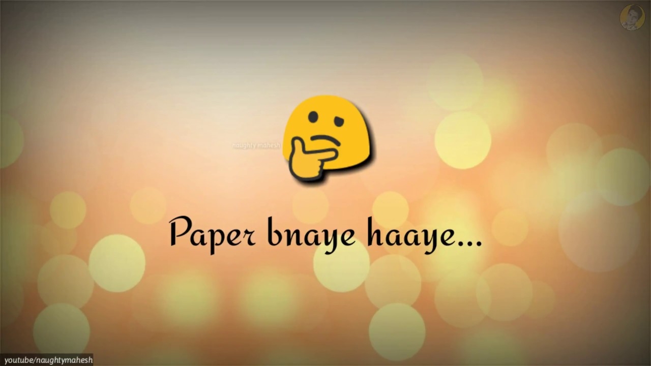 Exam Song funny whatsapp status Video | Exam Time WhatsApp status