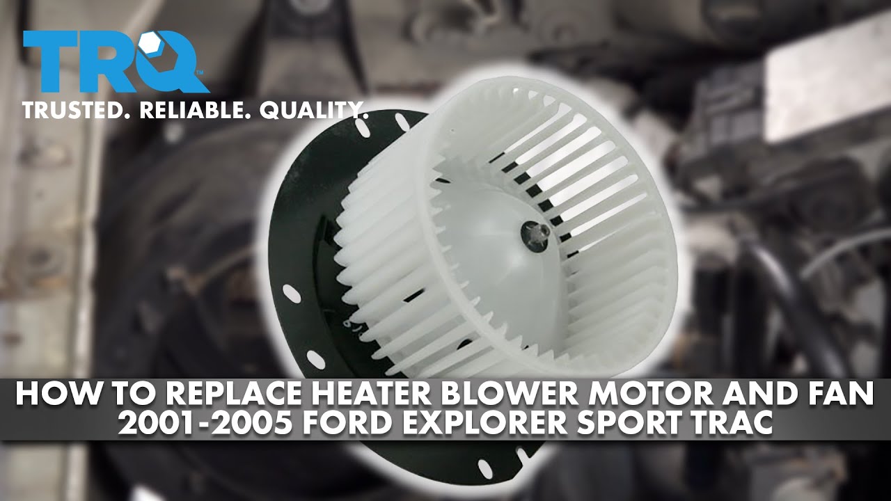 How to Replace Heater Blower Cage  2001-2005 Ford Explorer Sport Trac