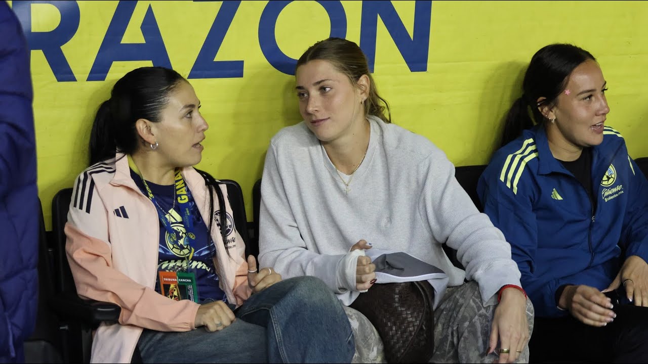 América femenil: Jordan, Nicki Hernández y Sarah Luebbert celebraron el triunfo