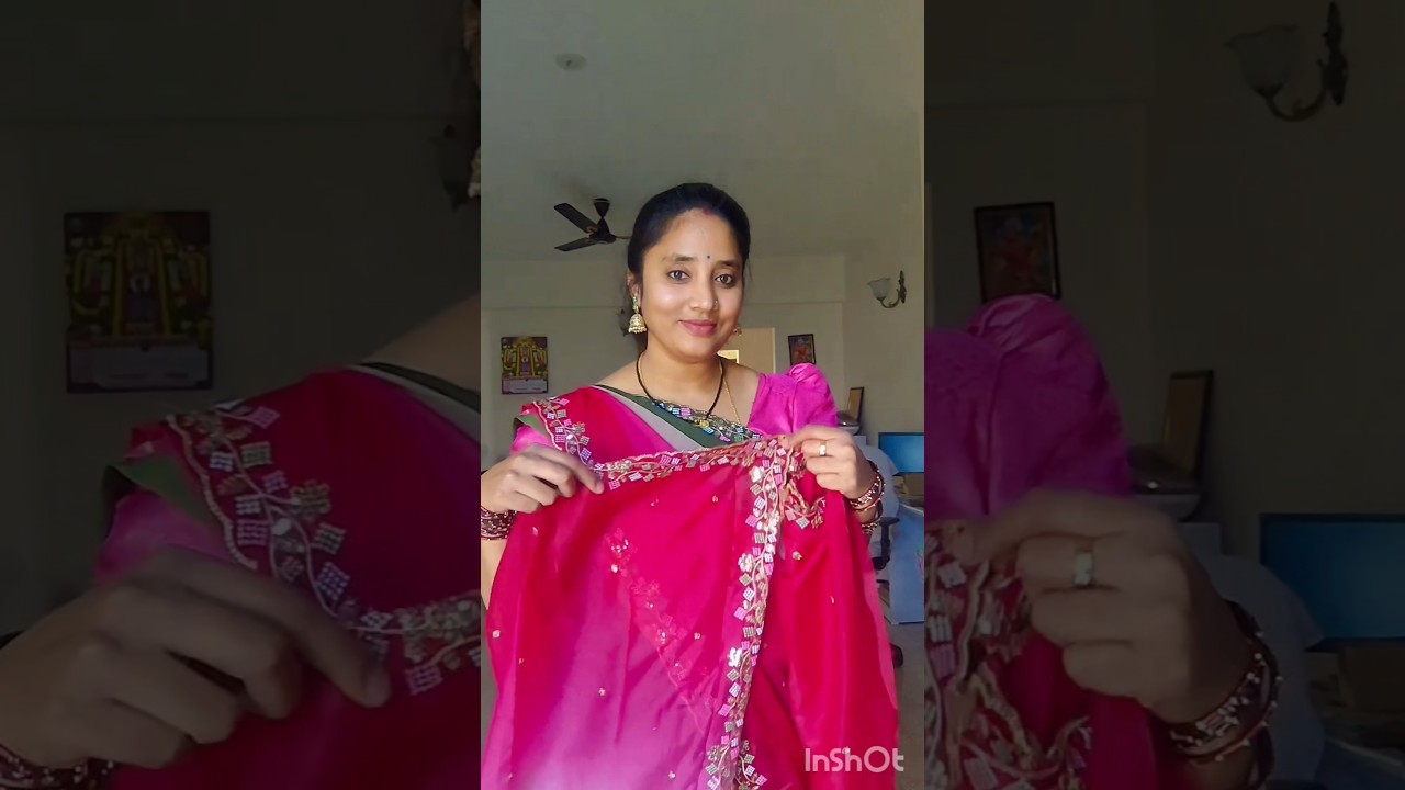 Trending Meesho cutwork saree review| Meesho saree haul #meesho #saree