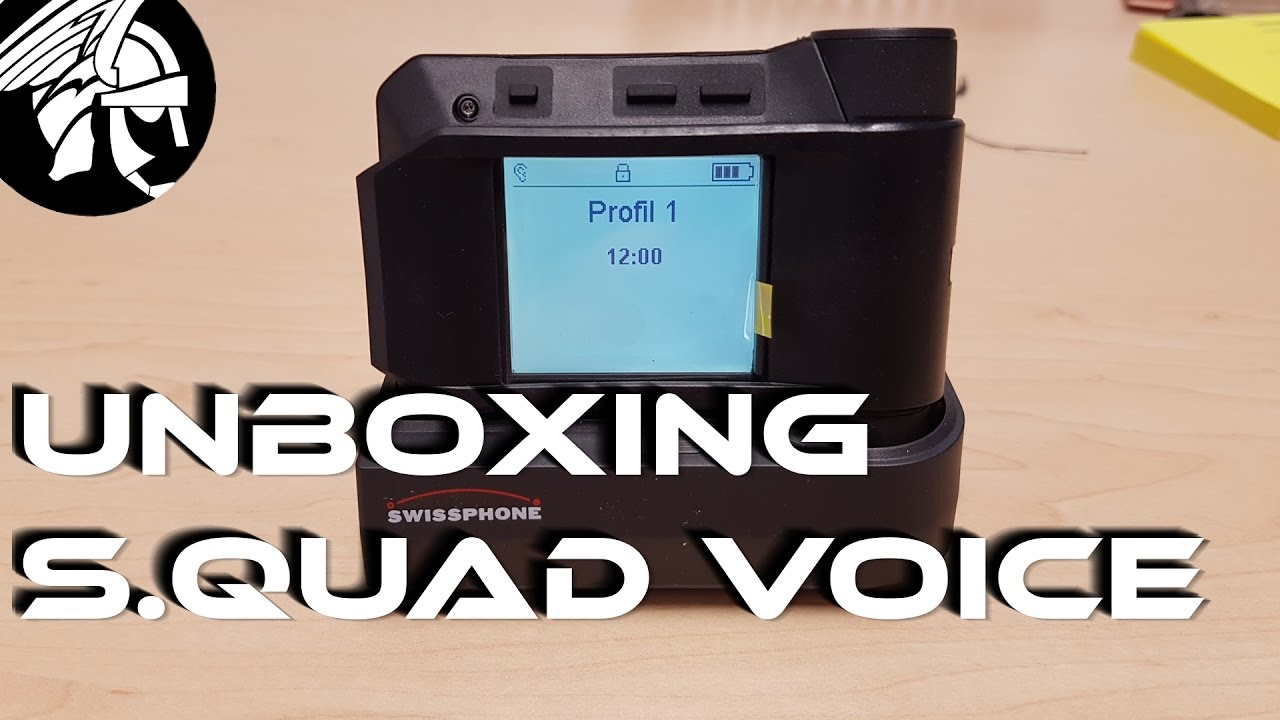 Swissphone s.Quad Voice unboxing [Deutsch][HD+]