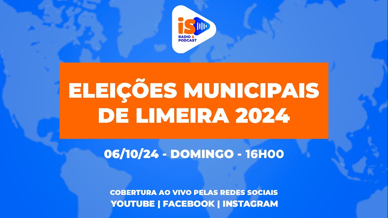 🔴AOVIVO | ELEIÇÕES MUNICIPAIS DE LIMEIRA 2024
