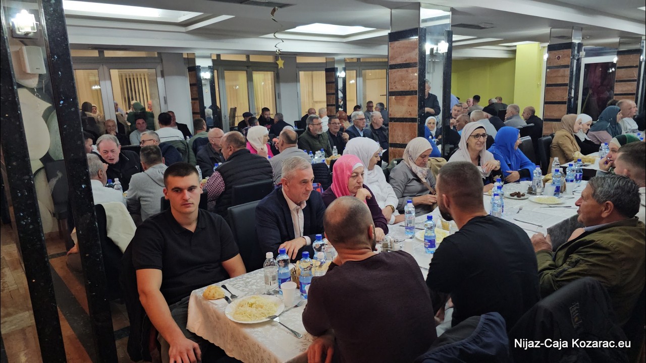 Kozarački iftar MIZ Kozarac  organizatori kozarački privrednici 11 03 2026  kozarac eu