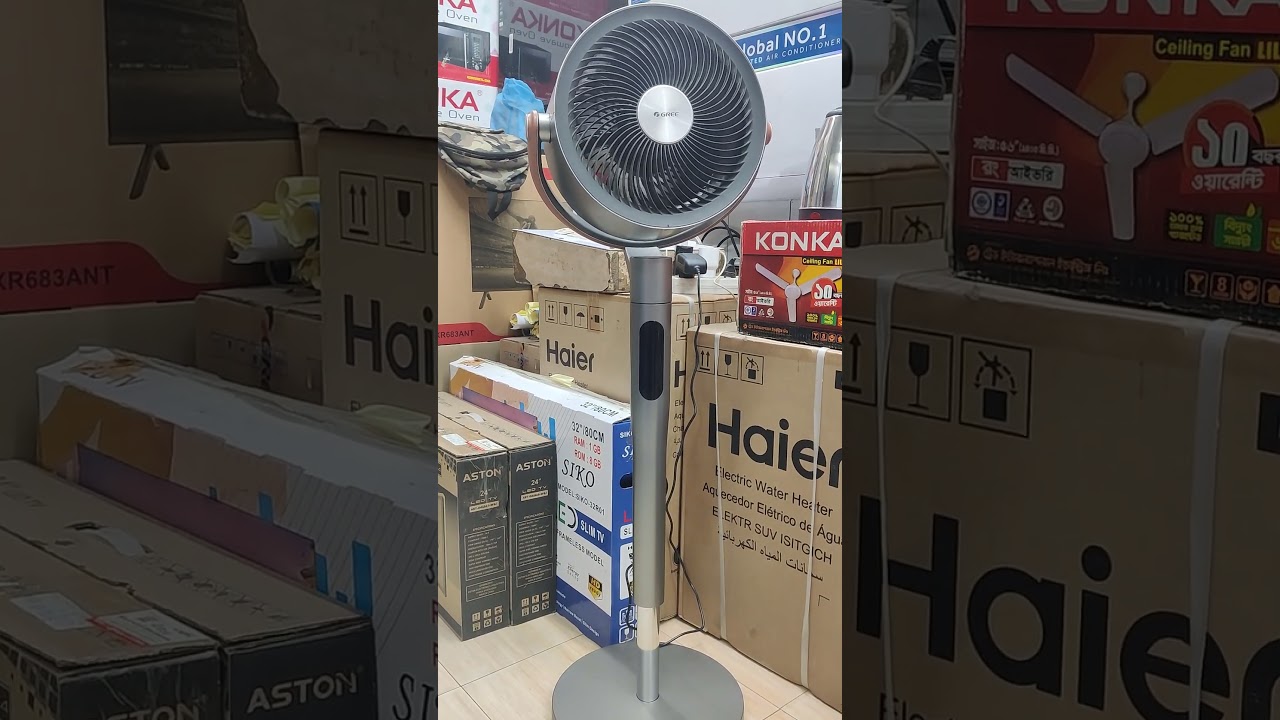 Air Circulator Remote Control Electric Stand Fan