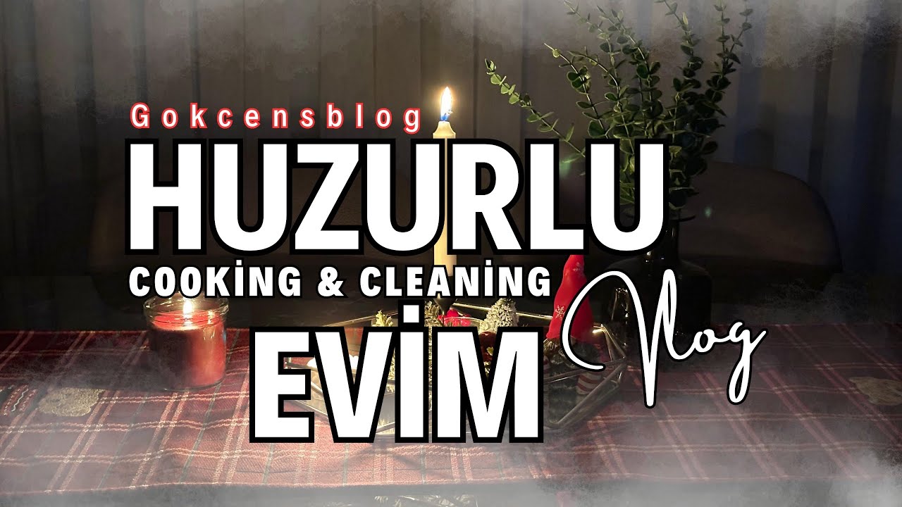 Karmakarışık Salondan Yılbaşı Huzuruna 🎄 | Temizlik, Yemek & Cozy Vlog