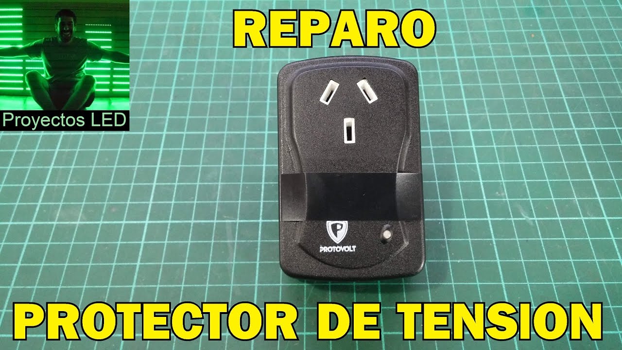 Reparando protector de tension