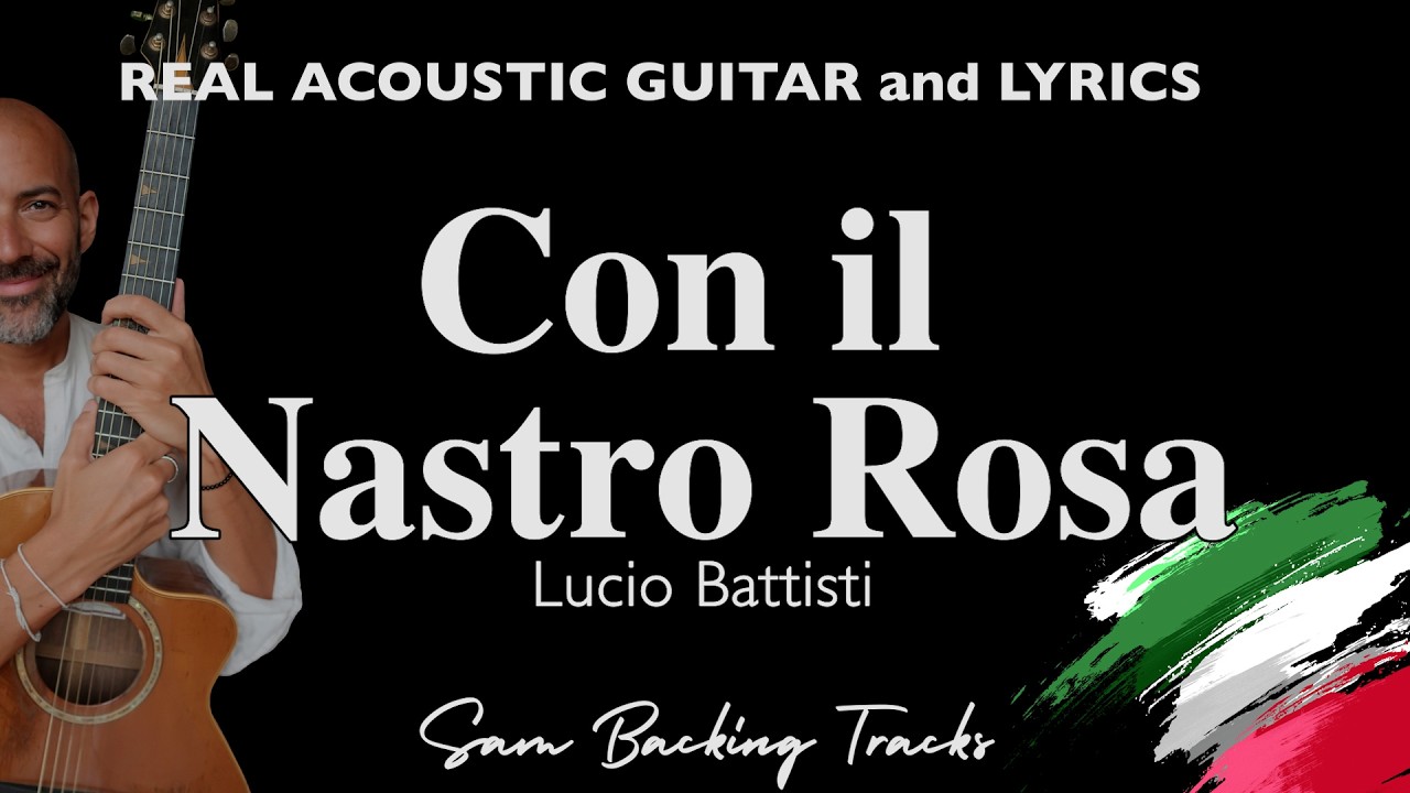 Con il Nastro Rosa - Lucio Battisti (Base Acustica Karaoke | Tonalità Originale)
