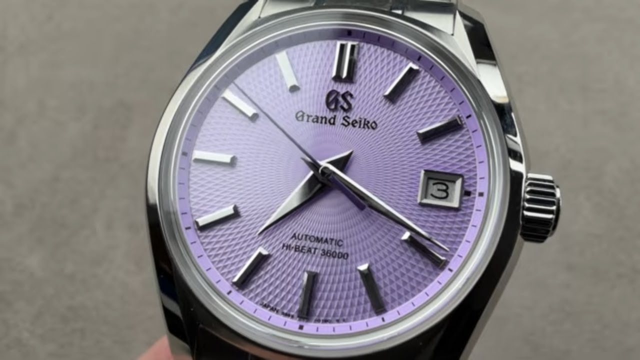 Grand Seiko Hi-Beat Jōdogahama Purple SBGH337 Watch Review