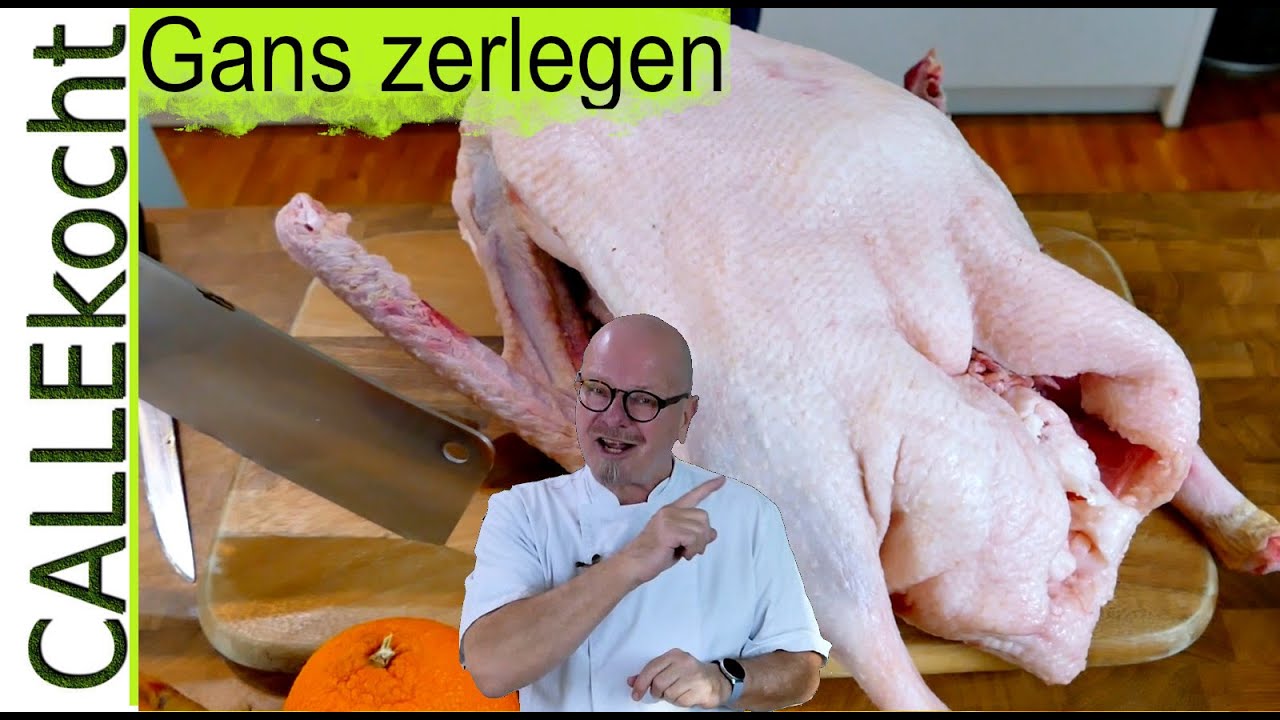 Eine Gans komplett zerlegen und verarbeiten. Wie macht man das? How to