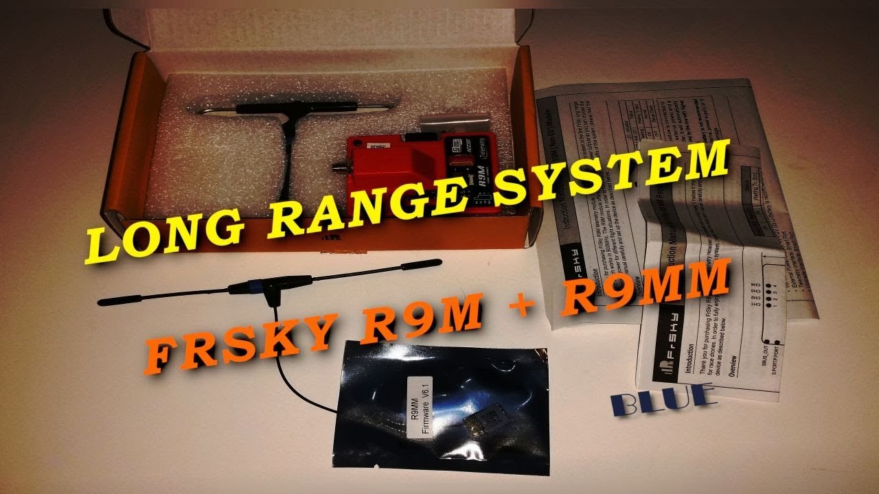 FRSKY R9M + R9MM zestaw na daleki zasięg drona - recenzja PART1