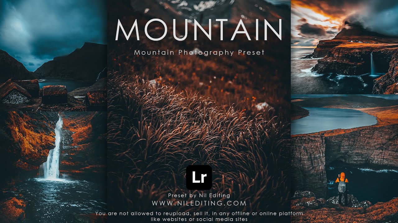 How to Edit Professional Mountain Photography | Lightroom Presets DNG & XMP Free Download